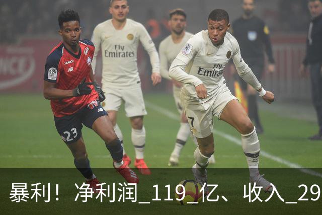 暴利！净利润 119 亿、收入 292 亿