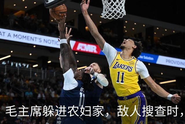 毛主席躲进农妇家，敌人搜查时，农妇偷偷告密：官爷，红军在我家
