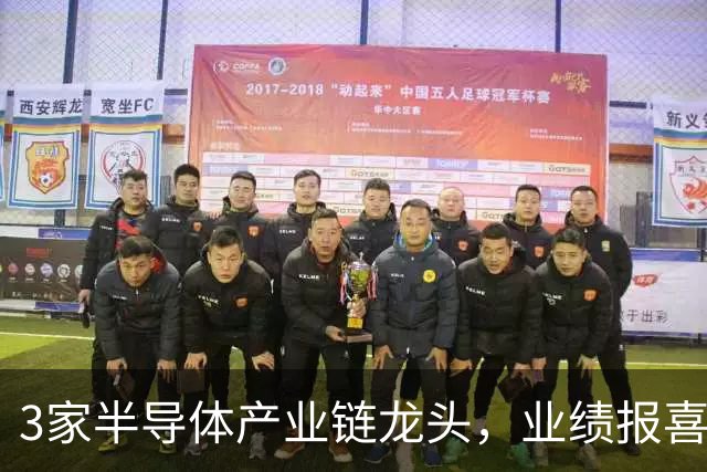 3家半导体产业链龙头，业绩报喜！